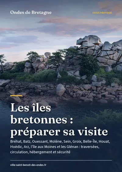 Couverture de l'ebook Les îles bretonnes : préparer sa visite